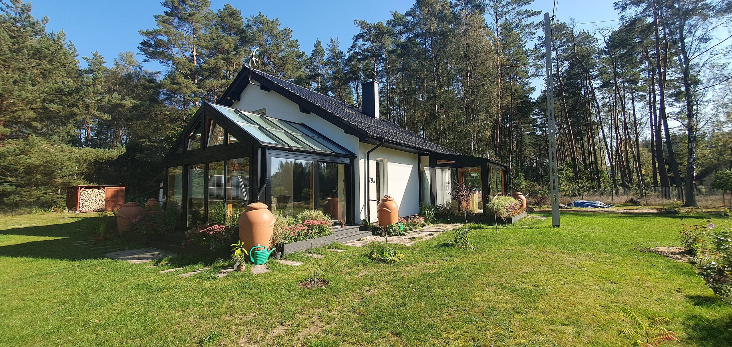 ogród zimowy drewniany w Koszalinie